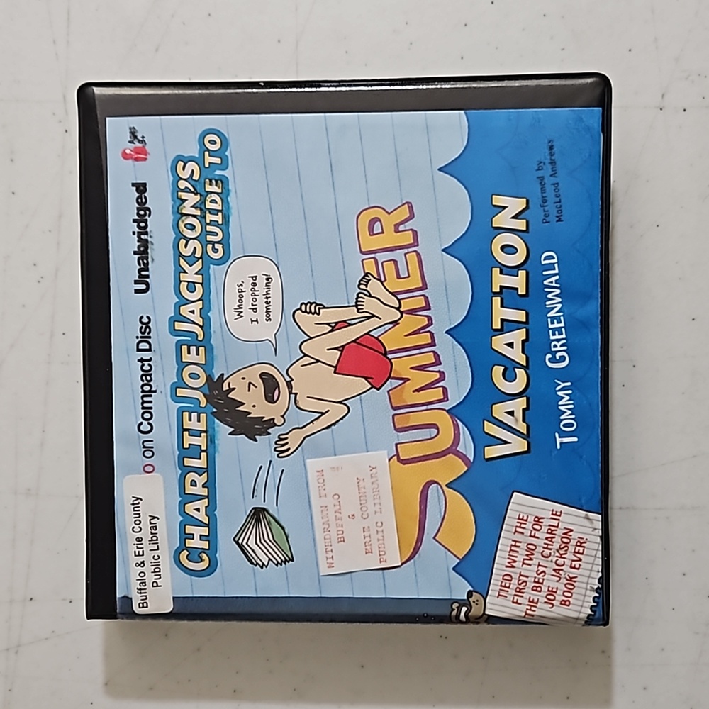 Captain Joe Jackson's Guide to Summer Vacation Unabridged 4 Disc Audio Book!